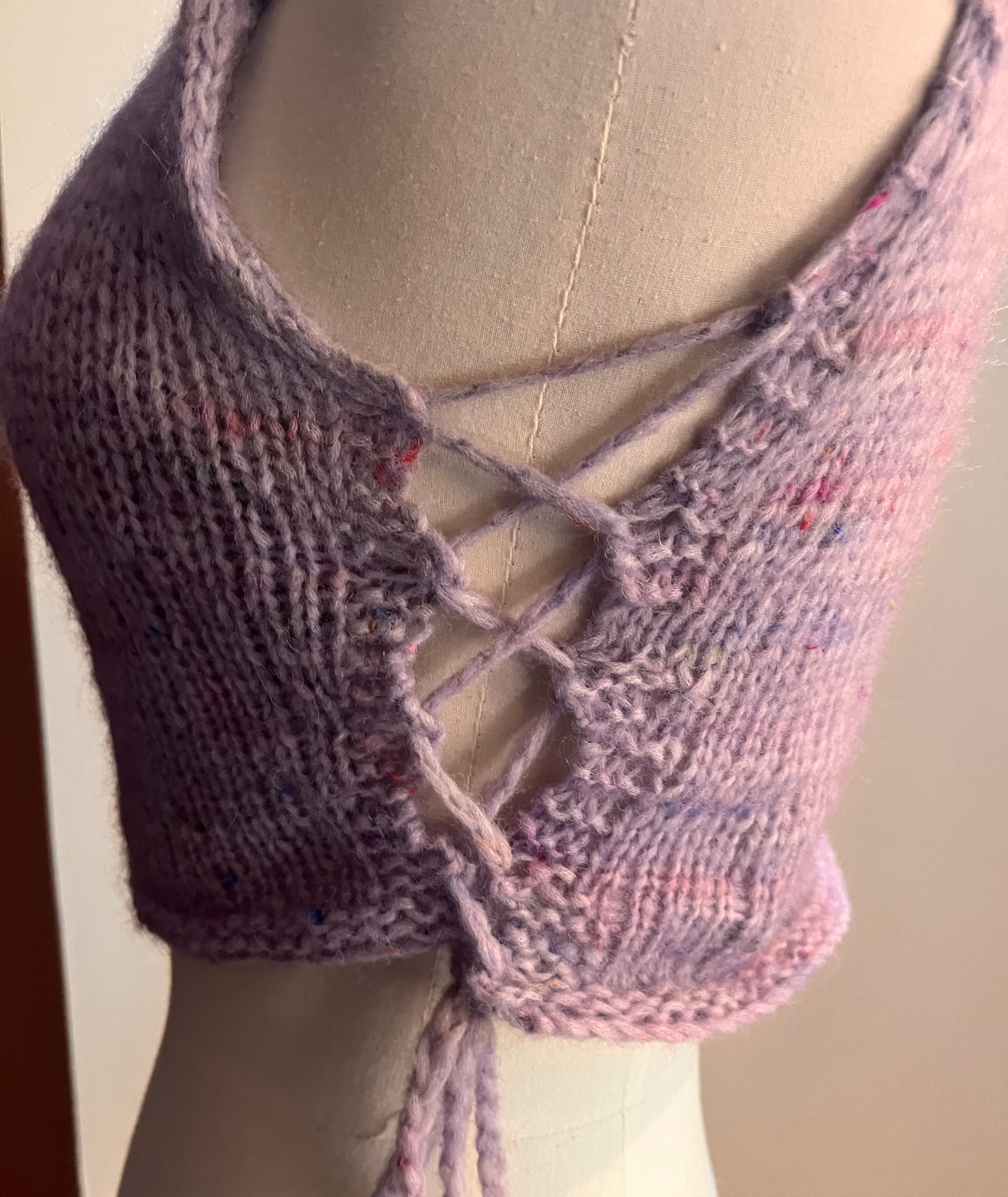 Side Tie Top — worn