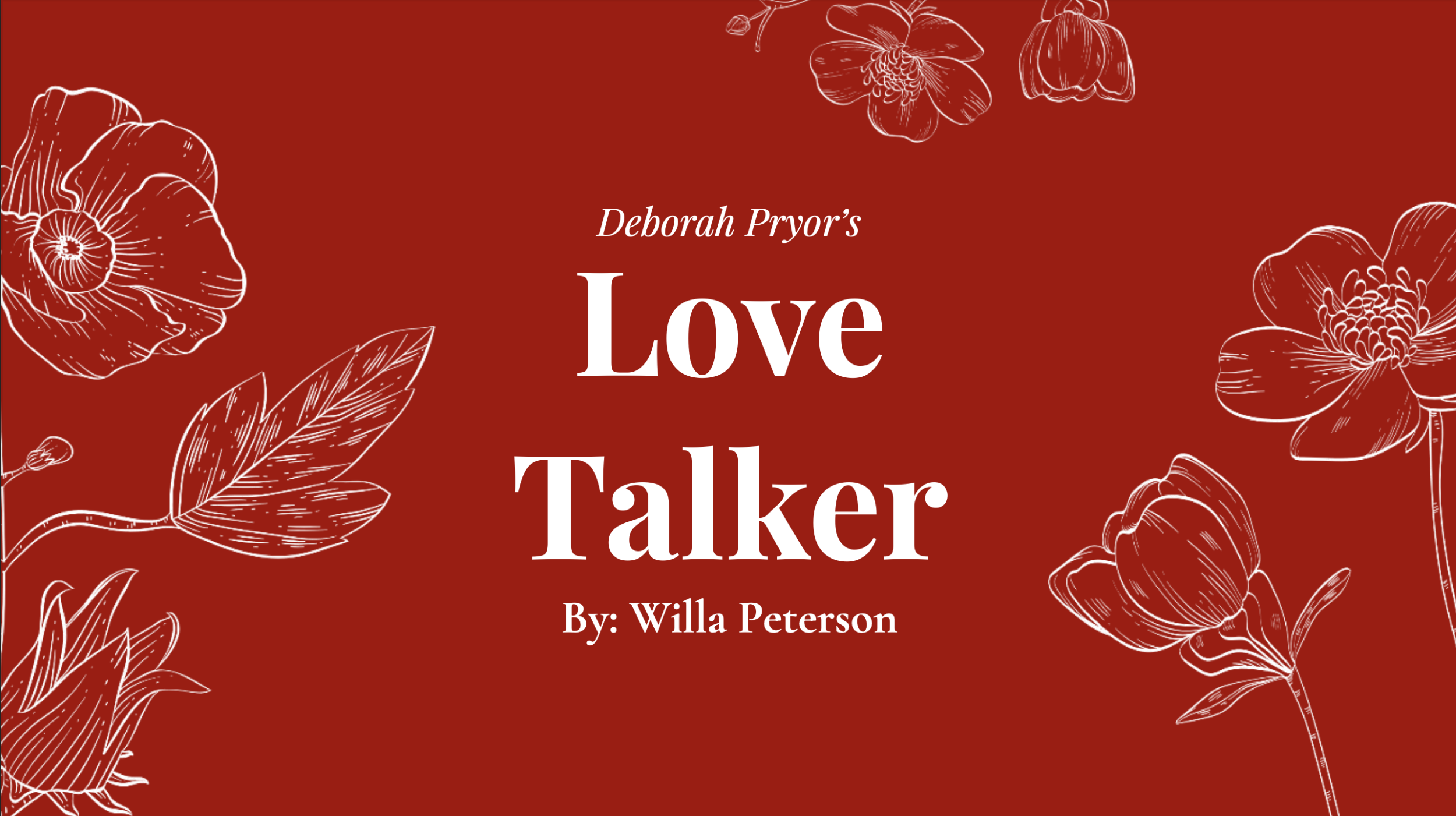 The Love Talker Play — overview